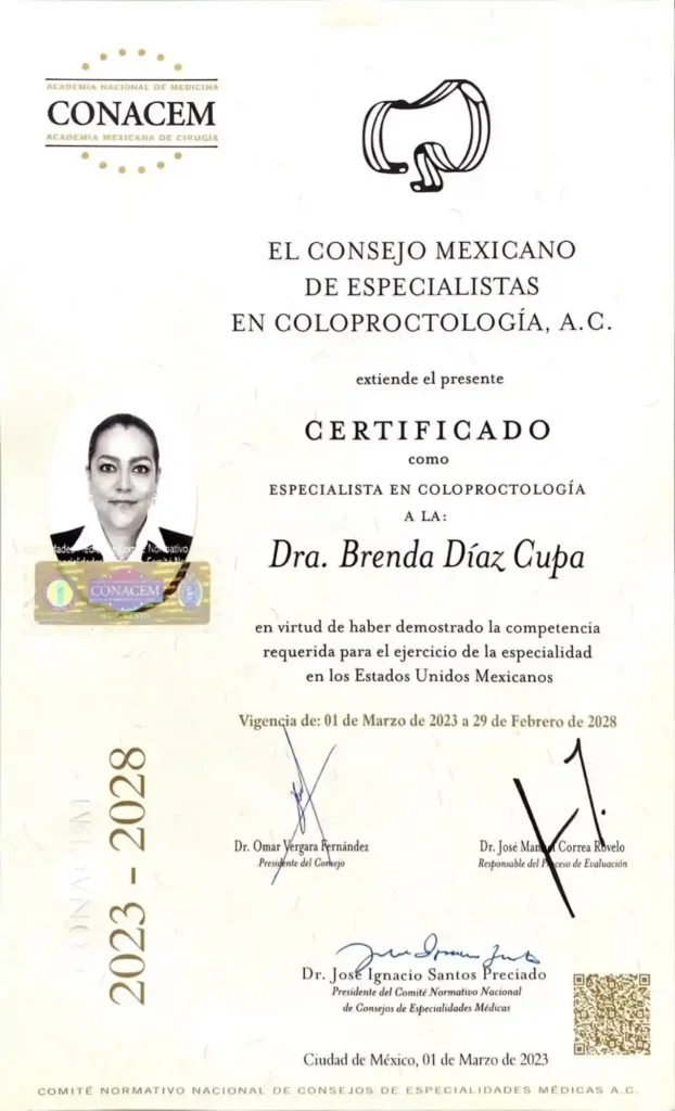 Coloproctología en Coyoacán